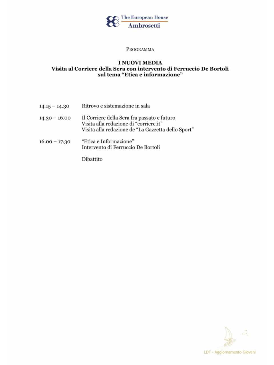 Programma