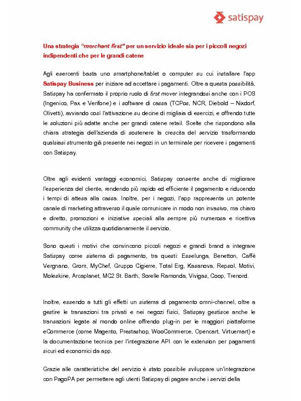 Satispay Company Profile