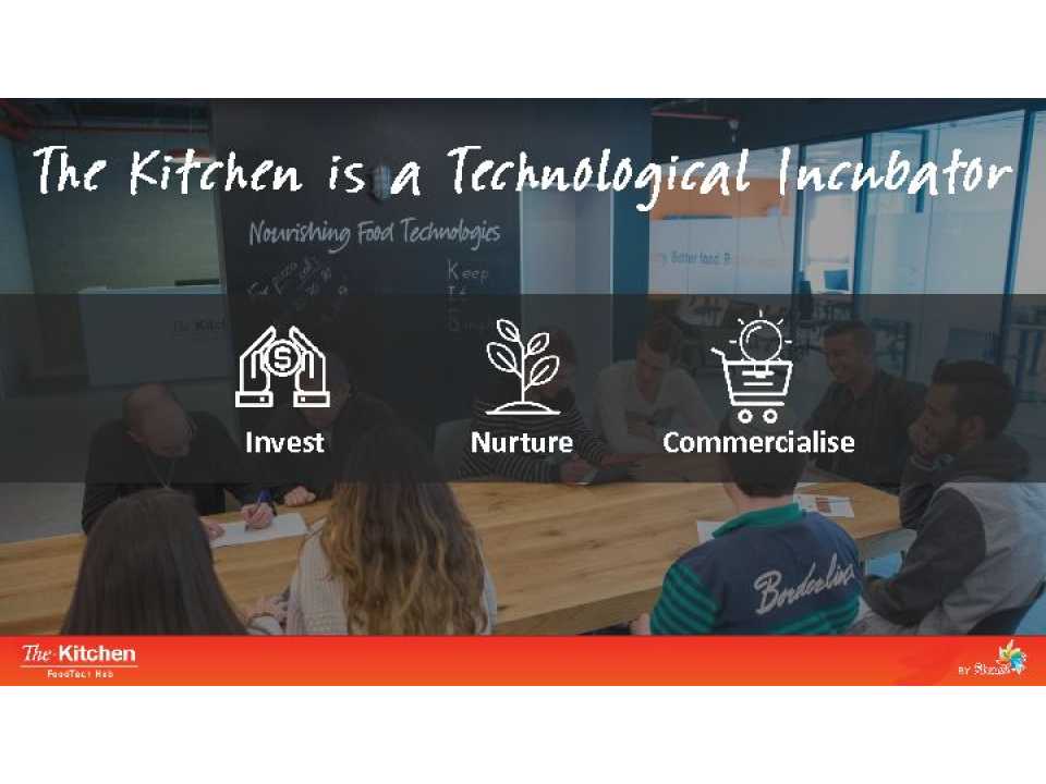 Presentazione di The Kitchen Foodtech Hub