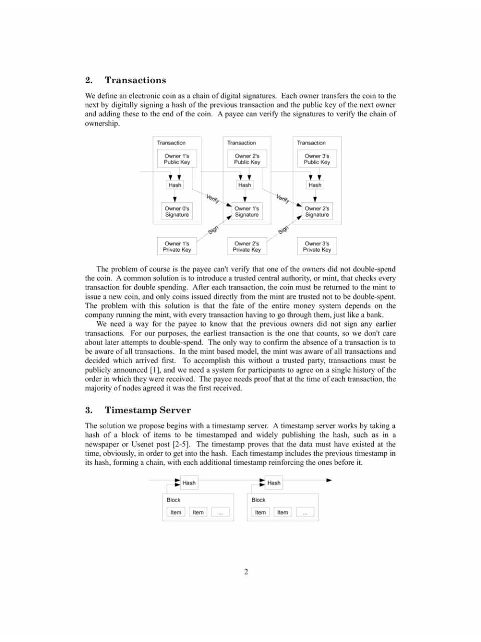 Bitcoin: a peer-to-peer electronic cash system