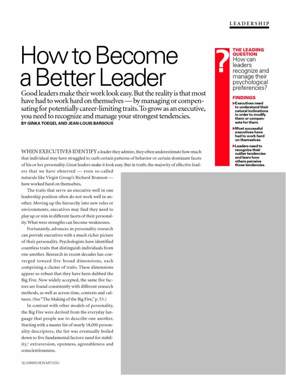 How to become a better leader