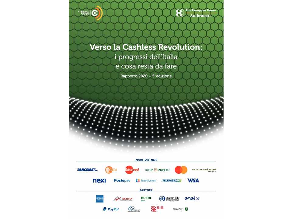 Verso la cashless revolution: i progressi dell'Italia e cosa fare - Rapporto 2020