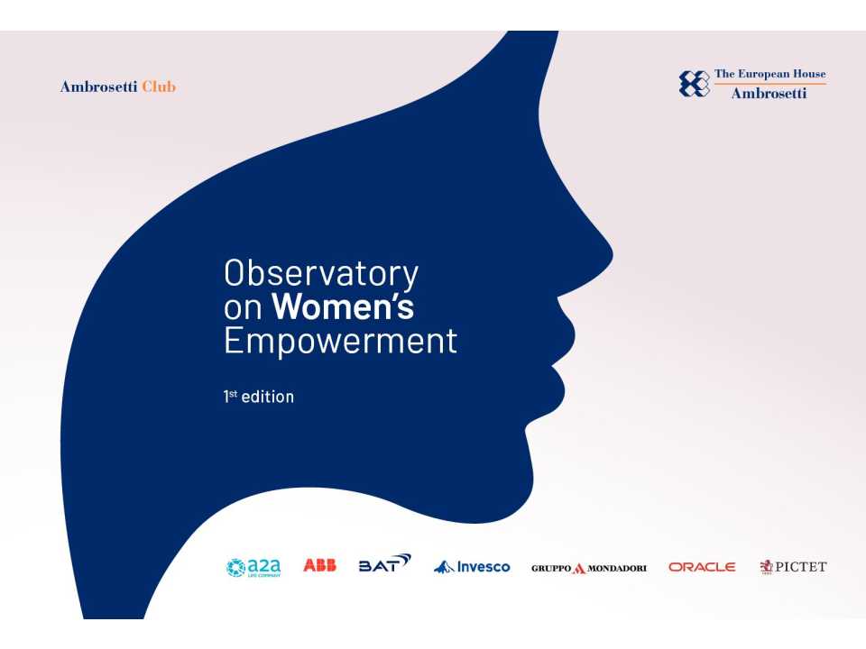 Report - Observatory on Women's Empowerment