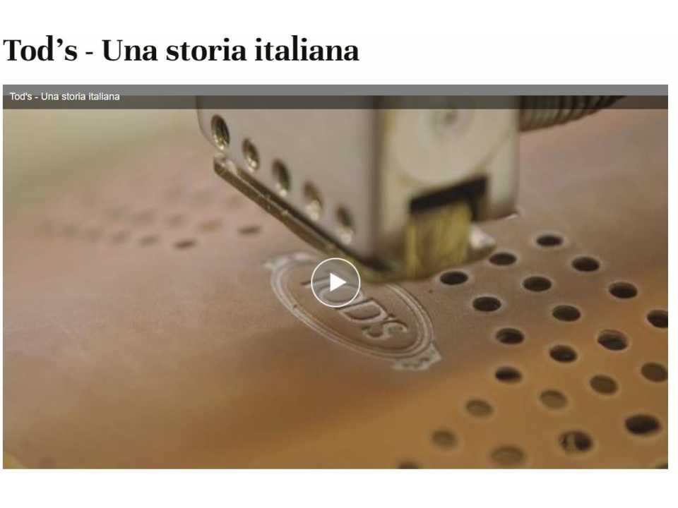 Tod's - Una storia italiana