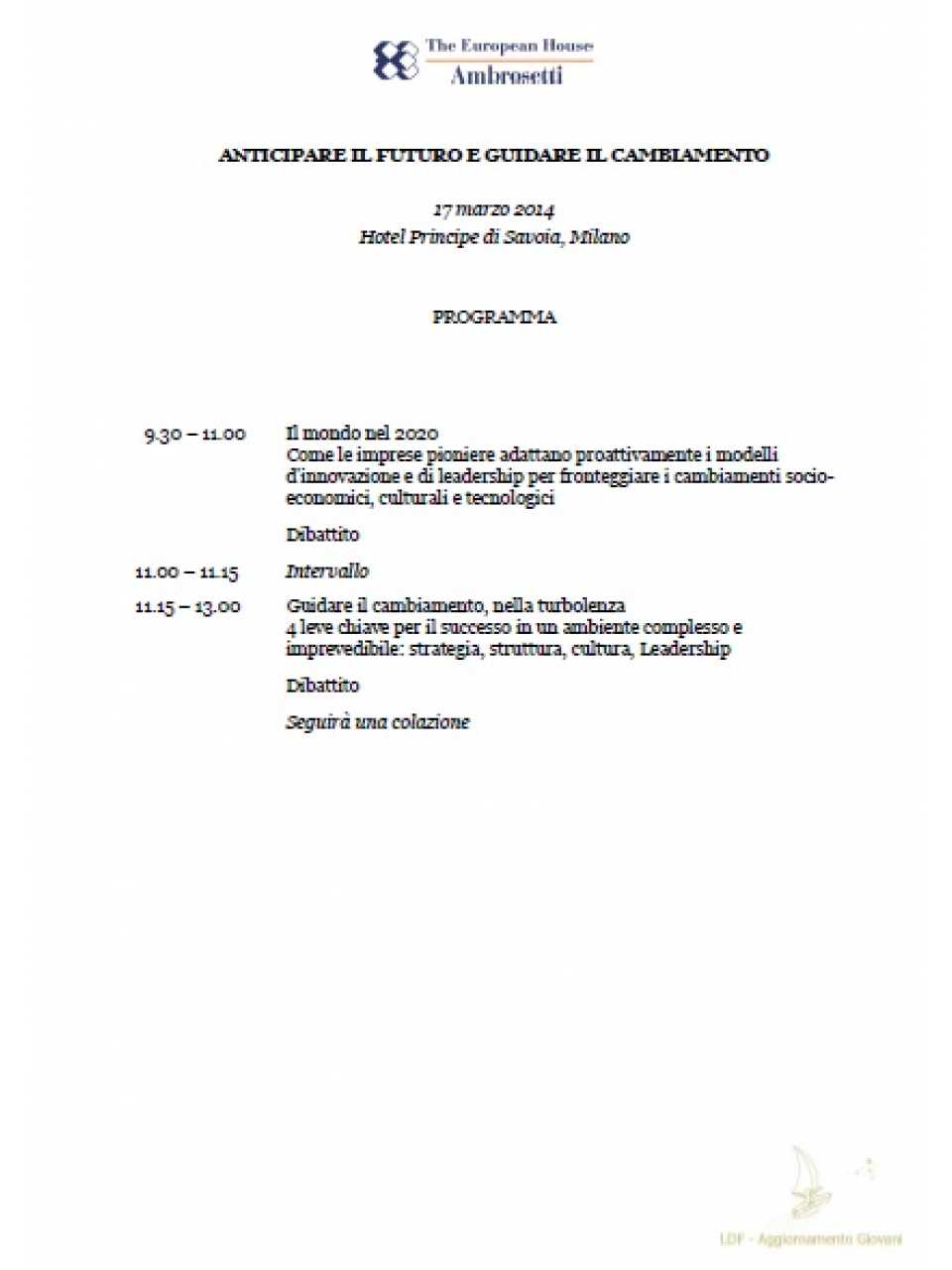 Programma