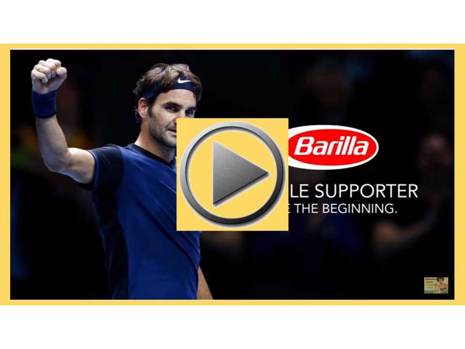 Barilla 2017 TV Commercial / Roger Federer